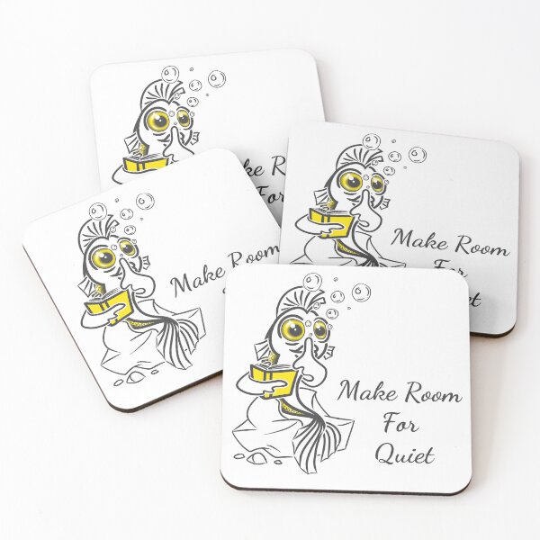 Item preview, Make Room For Quiet Goldfish Self Care designed and sold by Samaya-.