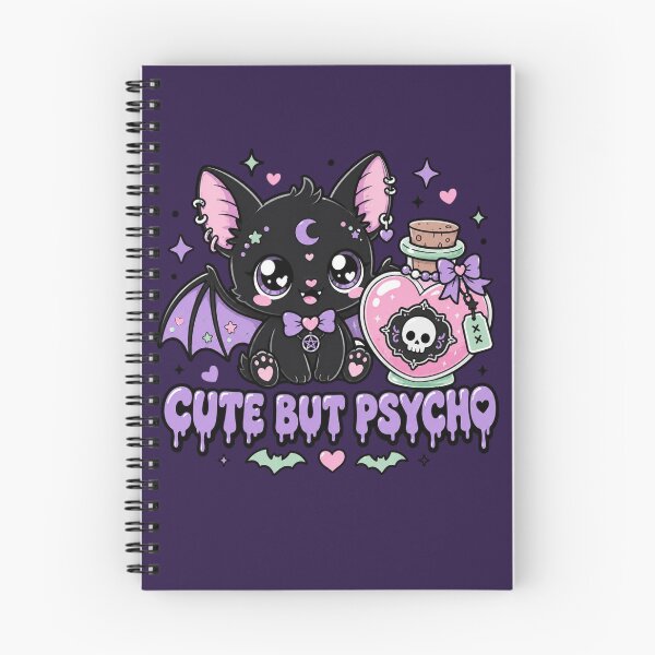 Item preview, Cute Pastel Goth Bat With Skull Poison Potion designed and sold by W&RParadise.