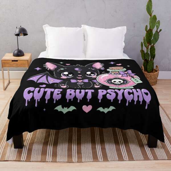 Item preview, Cute Pastel Goth Bat With Skull Poison Potion designed and sold by W&RParadise.