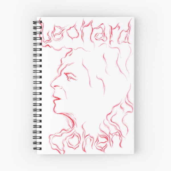 Item preview, Leonard Cohen red designed and sold by miwikiw.