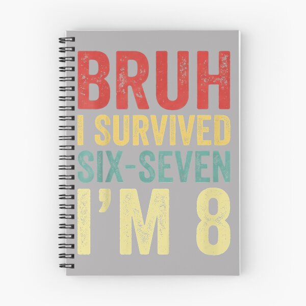 Item preview, Bruh I Survived 6 7 8th Birthday I`m 8 Year Old Six Seven designed and sold by GreggRoss.