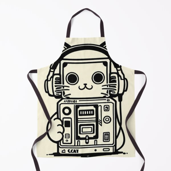 Item preview, Cat - Green Walkman Retro designed and sold by World-Pets.