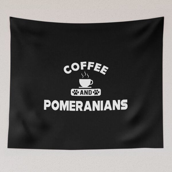 Item preview, Coffee and Pomeranians Dog Lover Gift designed and sold by SoyLamderma.