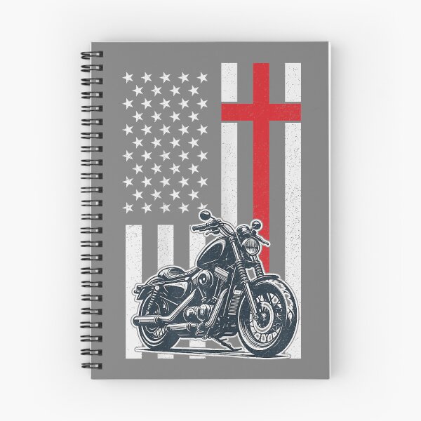 Item preview, Christian Biker Motorcycle American Flag Cross designed and sold by mjohnson9.