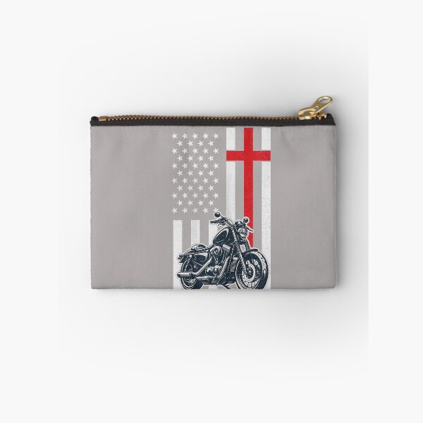 Item preview, Christian Biker Motorcycle American Flag Cross designed and sold by mjohnson9.