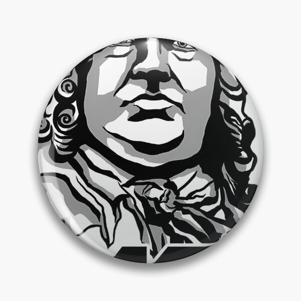 Item preview, Metal Bach (black, white & grey) designed and sold by miwikiw.