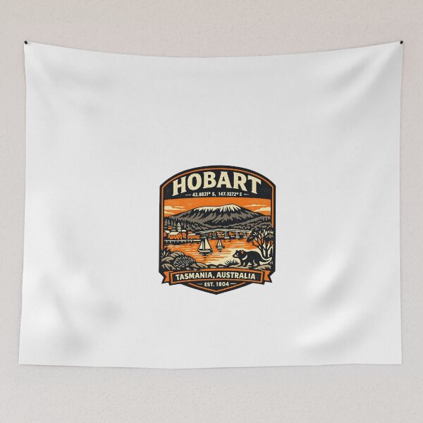 Item preview, Hobart Tasmania Australia  designed and sold by TulipaGraphics.