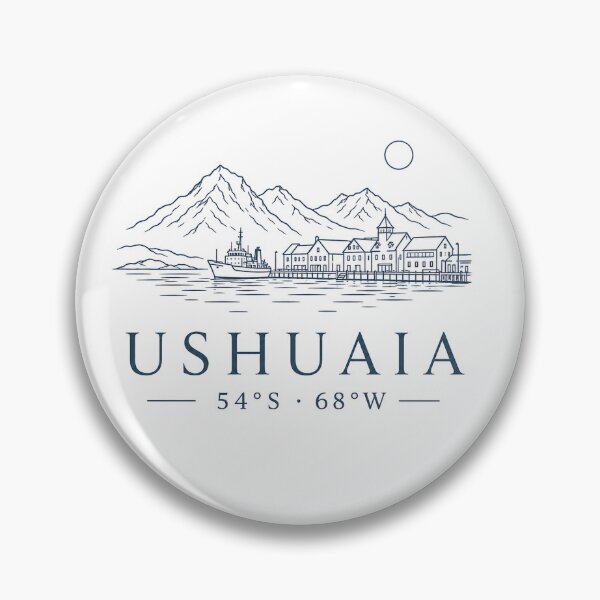 Item preview, Ushuaia Coordinates designed and sold by ChicClicker.