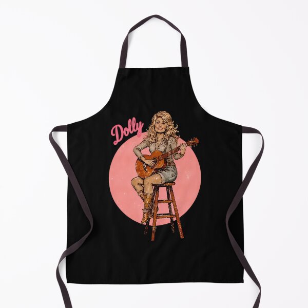 Item preview, Dolly Parton Acoustic Guitar Pink Circle Poster designed and sold by nitroexcalibur.