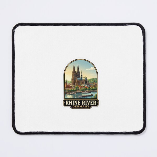 Item preview, Rhine River Germany designed and sold by TulipaGraphics.