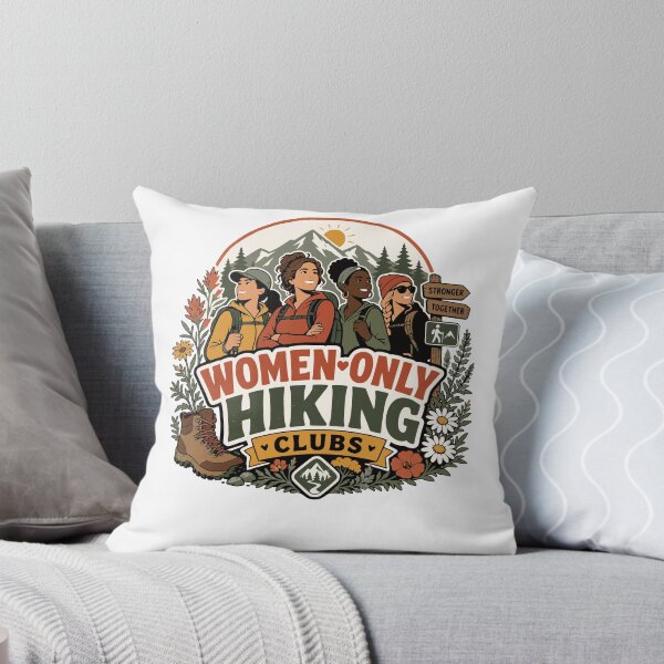 Item preview, Midlife Hiking Friends Retro Trail Club Design designed and sold by JansenGS.