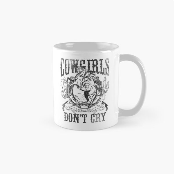 Item preview, Cowgirls Dont Cry Vintage Western Graphic Art designed and sold by The secret storage room.