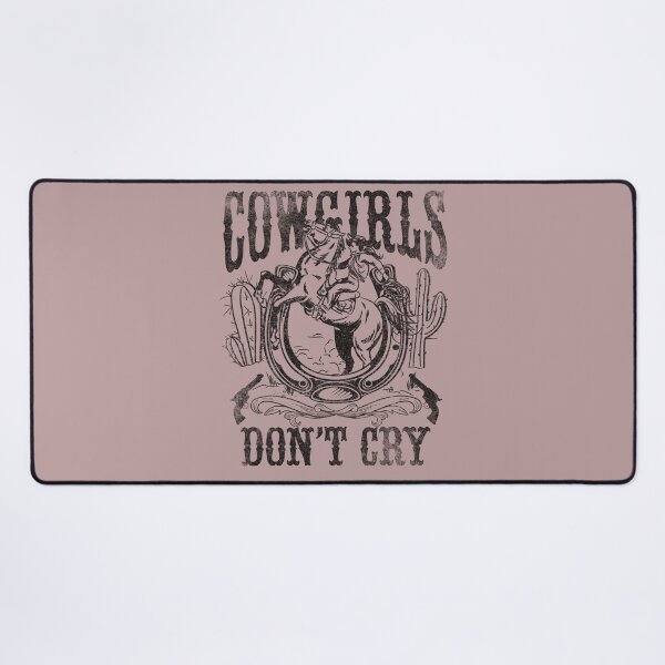 Item preview, Cowgirls Dont Cry Vintage Western Graphic Art designed and sold by The secret storage room.
