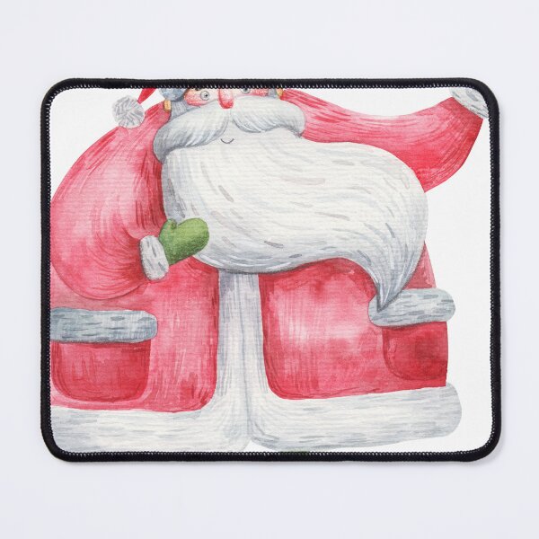 Item preview, Cute Watercolor Santa Claus designed and sold by RiderSpoon.