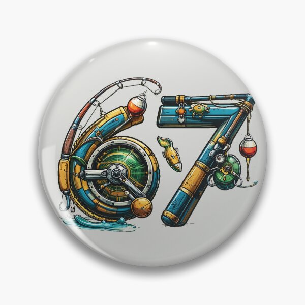 Item preview, 67 fishing rod meme designed and sold by DIGOR shop.
