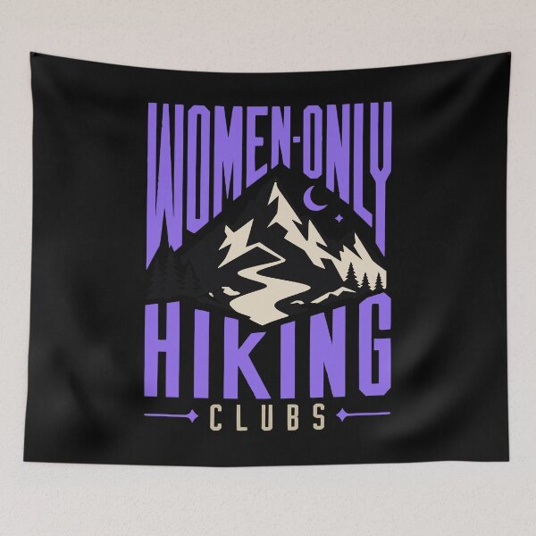 Item preview, Midlife Hiking Friends Retro Trail Club Design designed and sold by JansenGS.