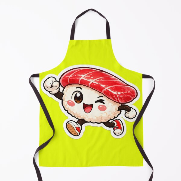 Item preview, Happy Tuna Sushi Mascot Sticker designed and sold by OddGarage.