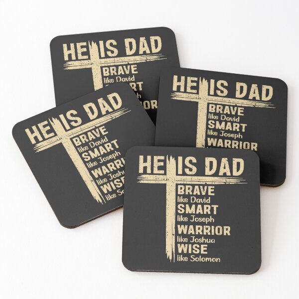 Item preview, He is Dad Religious Happy Father's Day Christian Dad Bible designed and sold by CriseldaBruning.