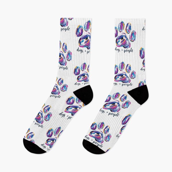 Item preview, Colorful Paw Print Dogs People Love designed and sold by SoyLamderma.
