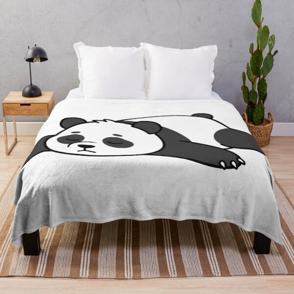 Item preview, Sleepy Lazy Panda Splooting Cute Animal Illustration designed and sold by seven things shop.