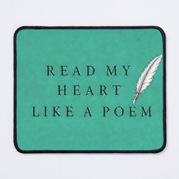 Item preview, Read My Heart Like A Poem Elegant Typography designed and sold by Aliplus+.