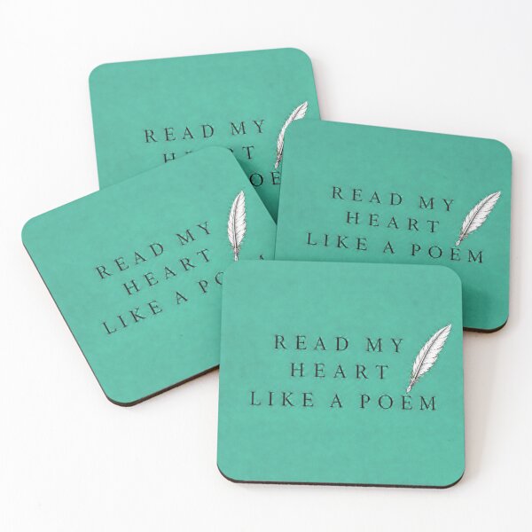 Item preview, Read My Heart Like A Poem Elegant Typography designed and sold by Aliplus+.