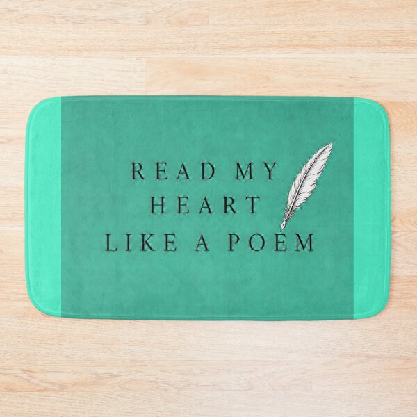 Item preview, Read My Heart Like A Poem Elegant Typography designed and sold by Aliplus+.