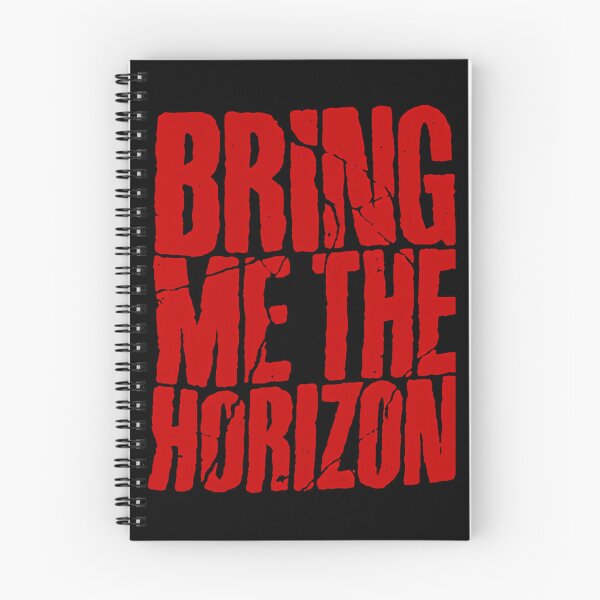 Item preview, Bring Me The Horizon Red Distressed Typography Poster designed and sold by Chibicharm's.