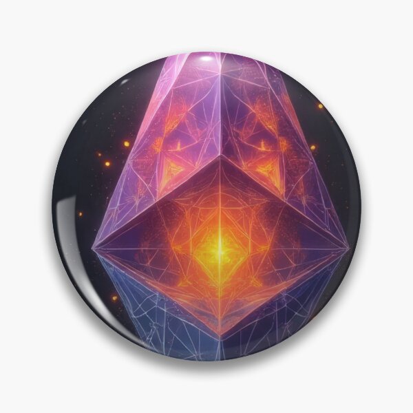 Item preview, Mystical crystal with an inner fire core designed and sold by Mianku | Für das Leben.
