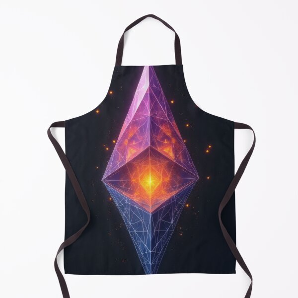 Item preview, Mystical crystal with an inner fire core designed and sold by Mianku | Für das Leben.