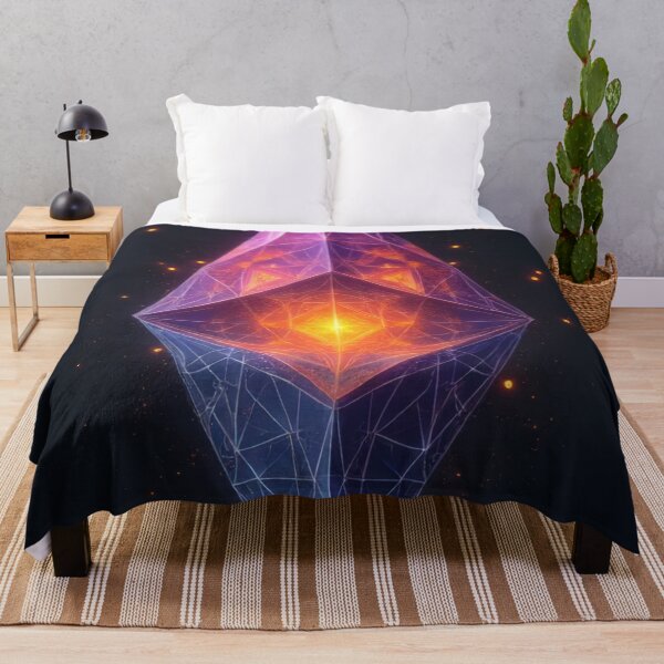 Item preview, Mystical crystal with an inner fire core designed and sold by Mianku | Für das Leben.