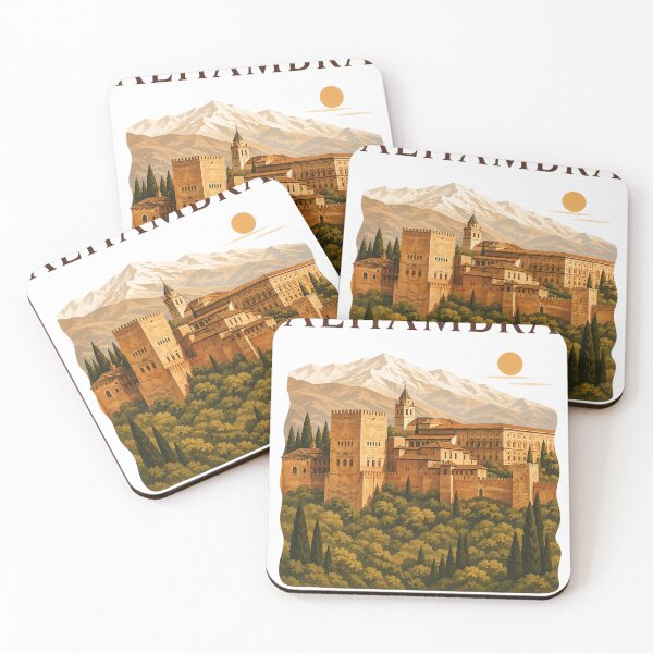 Item preview, Alhambra Coordinates T-shirt designed and sold by ChicClicker.
