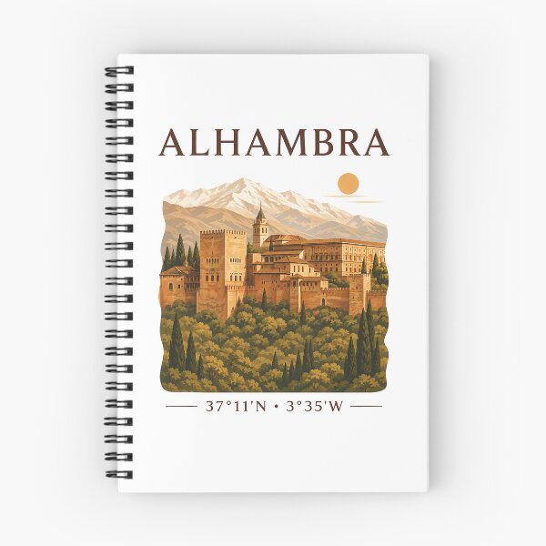 Item preview, Alhambra Coordinates T-shirt designed and sold by ChicClicker.