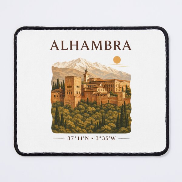 Item preview, Alhambra Coordinates T-shirt designed and sold by ChicClicker.