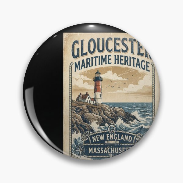 Item preview, Gloucester Coast Guard Vintage Maritime  | Massachusetts designed and sold by 7xShirt1.