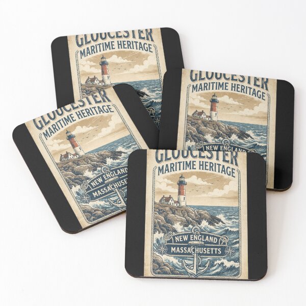 Item preview, Gloucester Coast Guard Vintage Maritime  | Massachusetts designed and sold by 7xShirt1.
