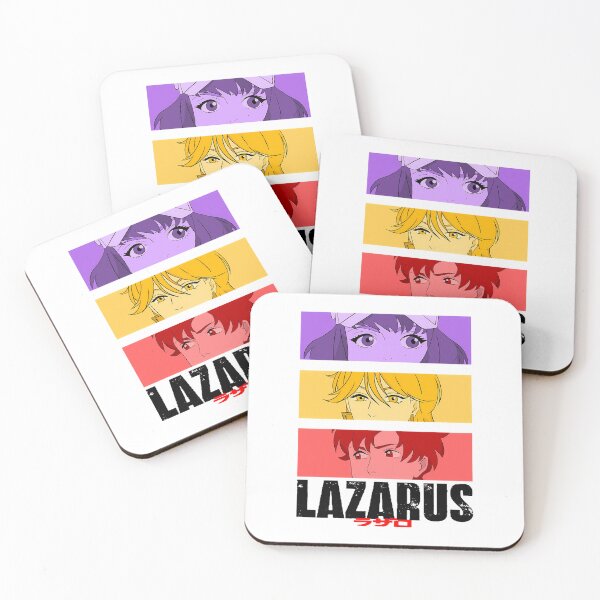 Item preview, Lazarus Anime Characters Close Up Eyes Panel Poster designed and sold by Chibicharm's.