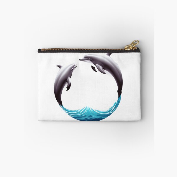 Item preview, Twin Dolphins Ocean Circle designed and sold by Fetraus.