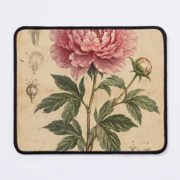 Item preview, Pink Peony Botanical Study designed and sold by MWprint.