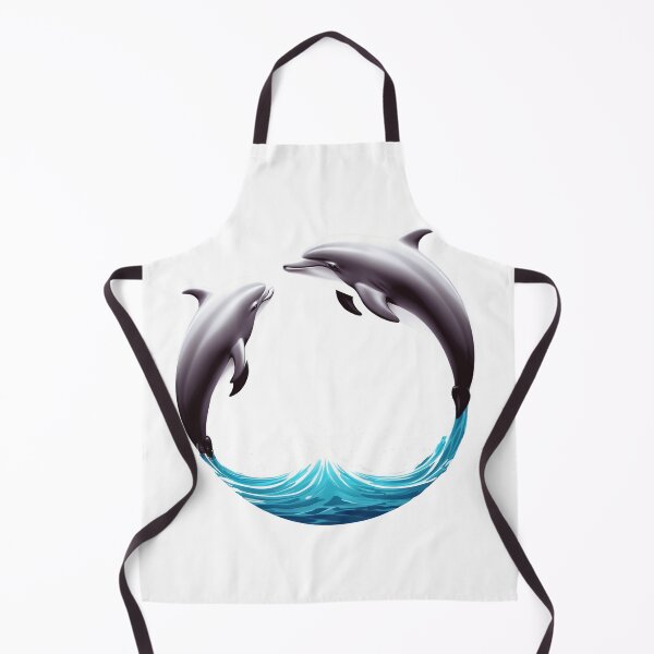 Item preview, Twin Dolphins Ocean Circle designed and sold by Fetraus.