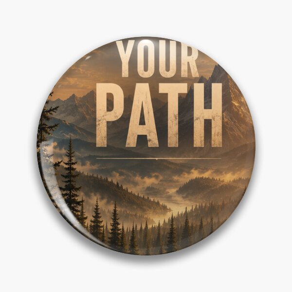 Item preview, Find Your Path Mountain Journey designed and sold by CodePaws Creations.