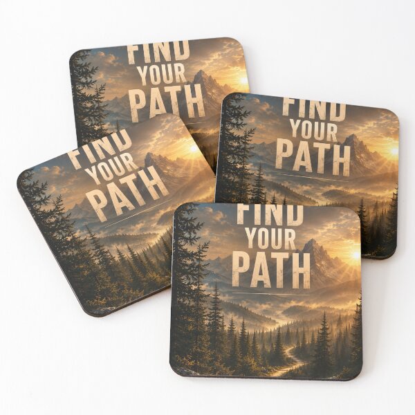 Item preview, Find Your Path Mountain Journey designed and sold by CodePaws Creations.