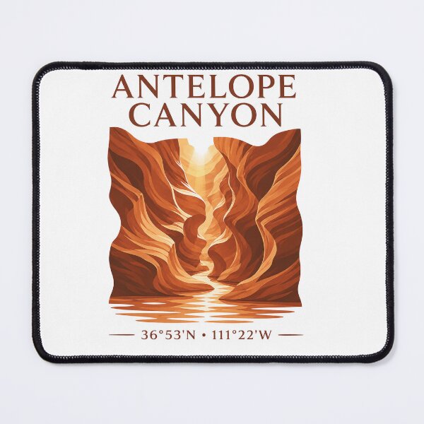 Item preview, Antelope Canyon Coordinates T-shirt designed and sold by ChicClicker.