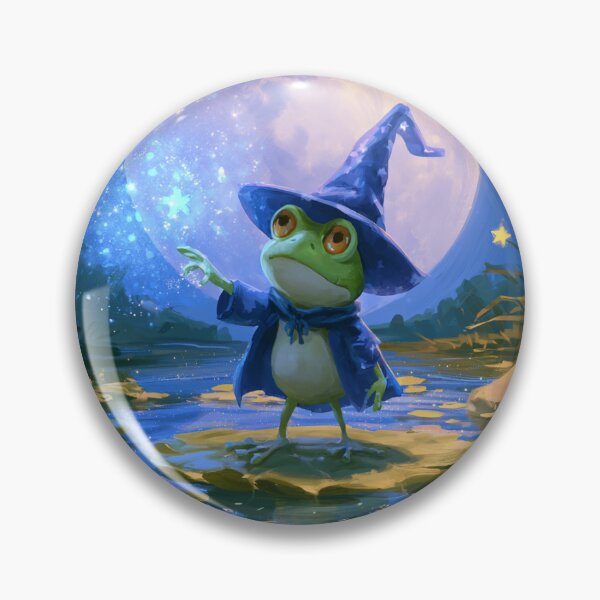 Item preview, Wizard frog!  designed and sold by Ayrshiredesigns.