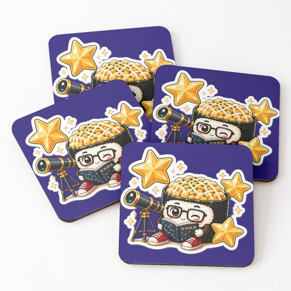Item preview, Cute Corn Mayo Sushi Sticker designed and sold by OddGarage.
