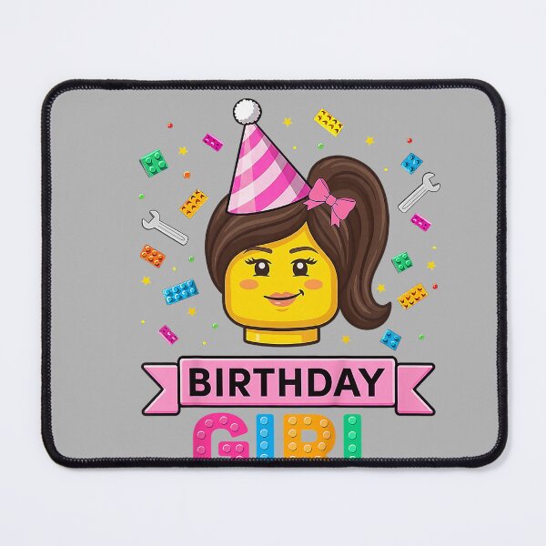 Item preview, Building Bricks Girl Birthday Party Master Builder Blocks designed and sold by GreggRoss.