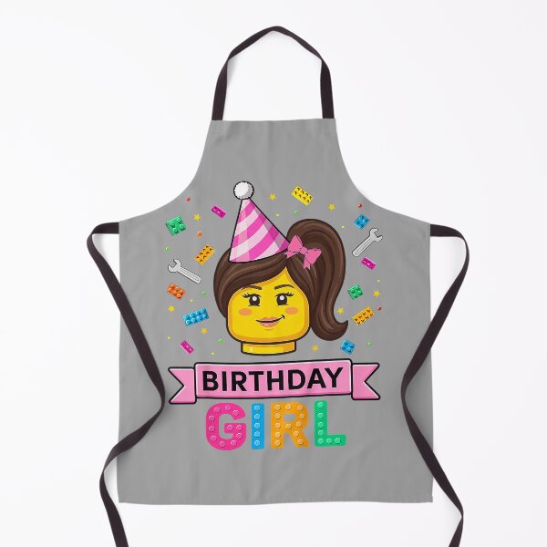 Item preview, Building Bricks Girl Birthday Party Master Builder Blocks designed and sold by GreggRoss.
