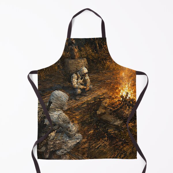 Item preview, Campfire in the Swamp designed and sold by BlauesSternWolf.