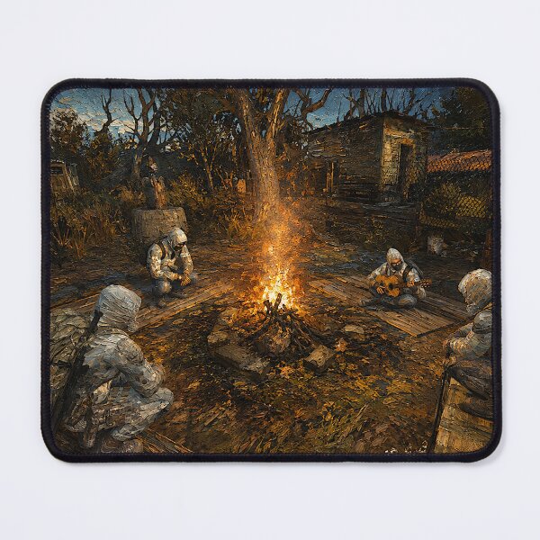 Item preview, Campfire in the Swamp designed and sold by BlauesSternWolf.