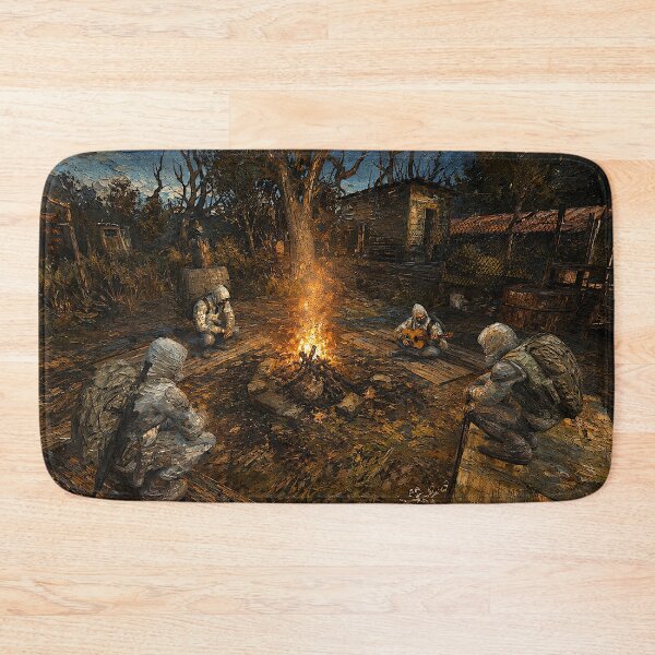 Item preview, Campfire in the Swamp designed and sold by BlauesSternWolf.